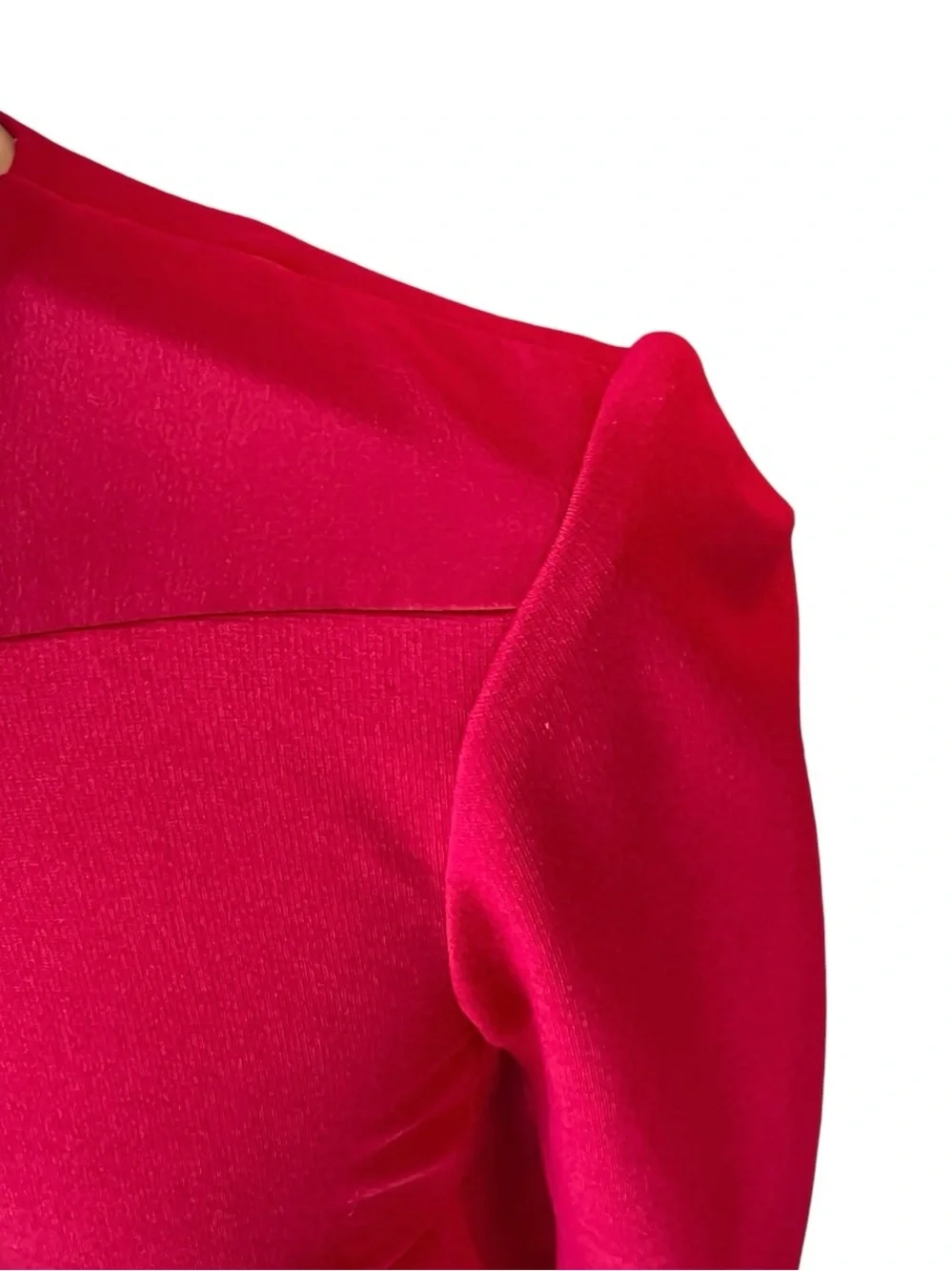 Ted Baker Red Long Sleeve Sheath Dress